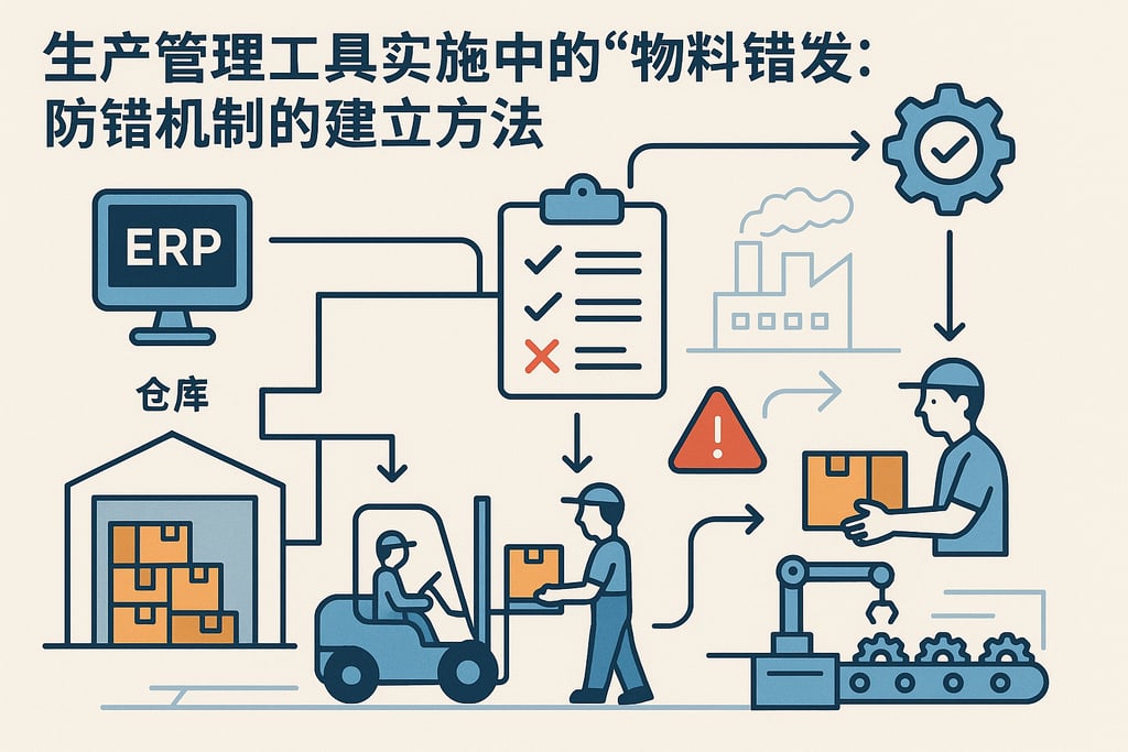 生产管理工具实施中的 “物料错发”：防错机制的建立方法